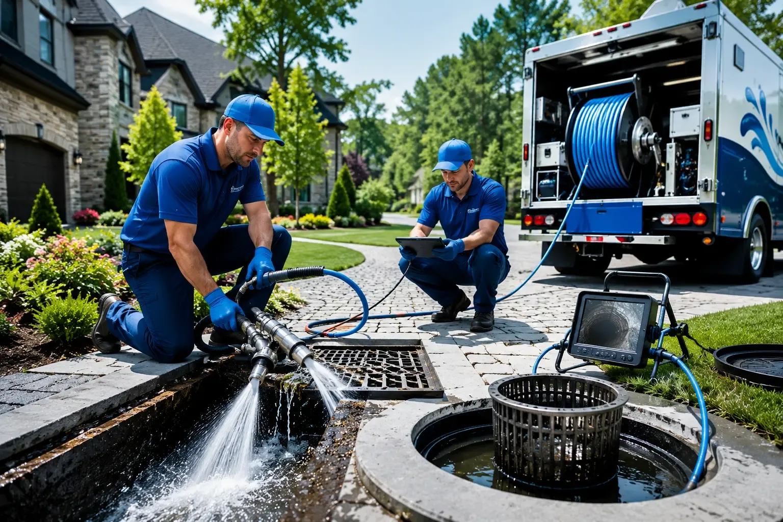 Local outdoor drain cleaning professionals in Manchester, IL