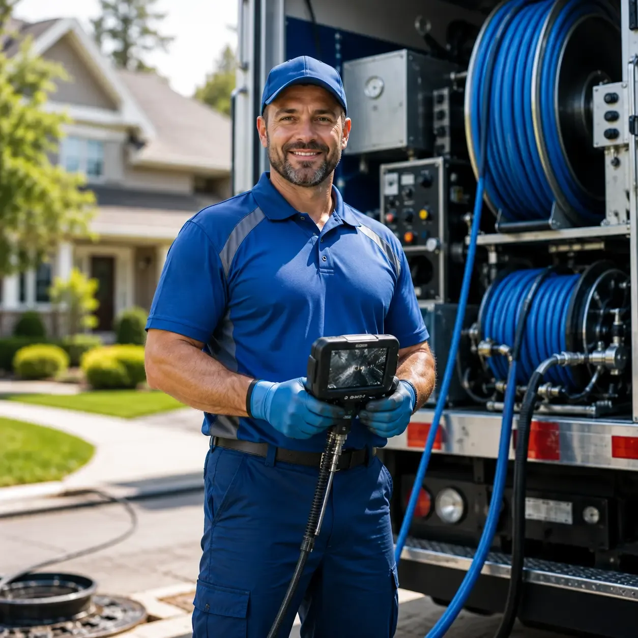 Local outdoor drain cleaning specialists in Manchester, IL